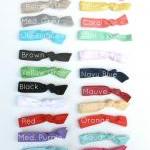 Ribbon Hair Ties (5) - No ..